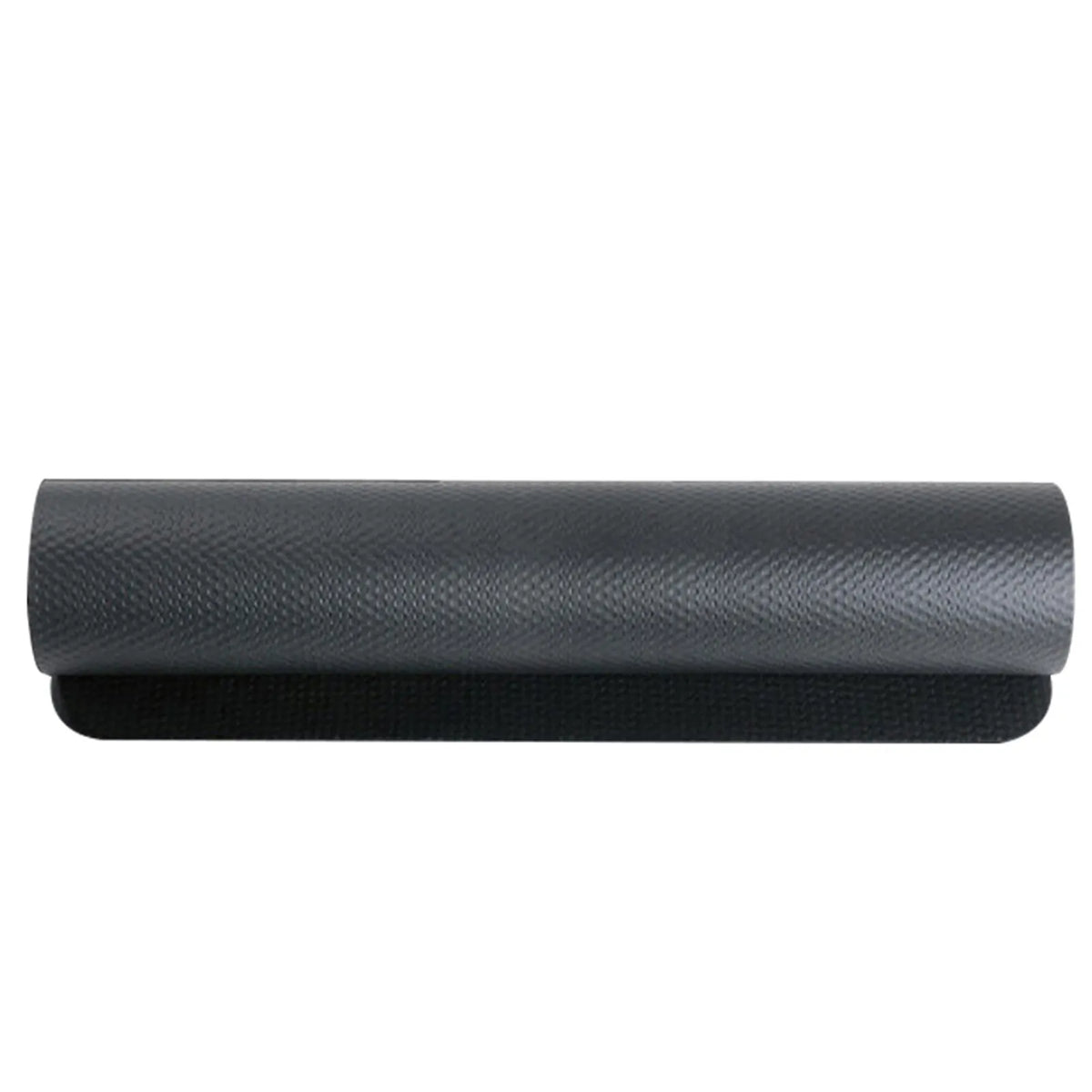 tapis yoga noir texture micro poreuse absorption shocks antidérapant moderne exercice relaxation abdominal bras