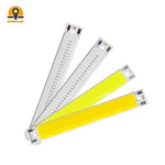 lampe led 60x50mm blanc jaune moderne aluminium silicone efficace 100lm/w