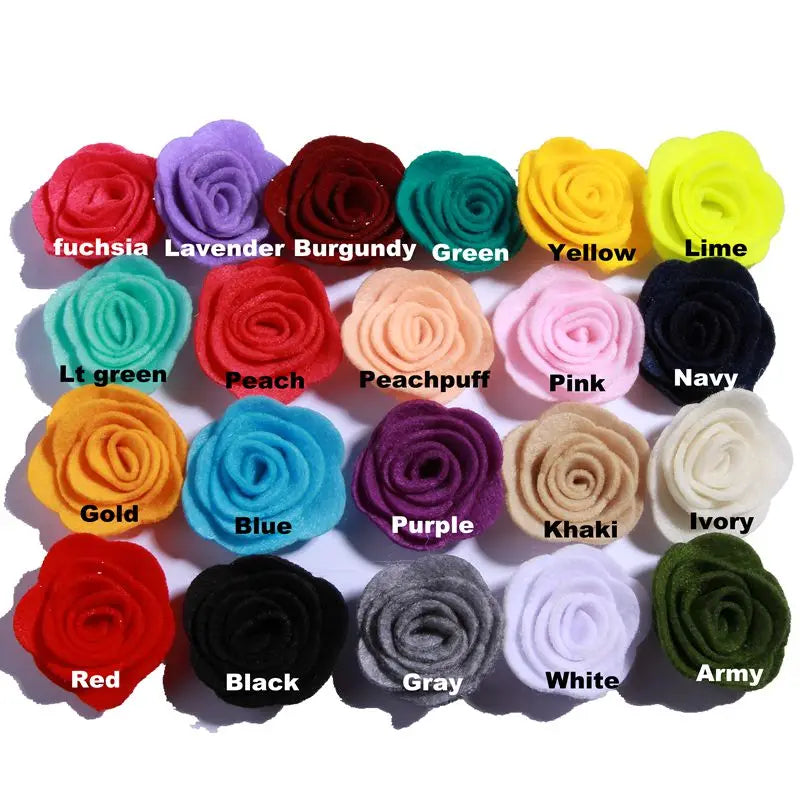 petites fleurs artificielles roses tissu velours décoration mariage fête maison