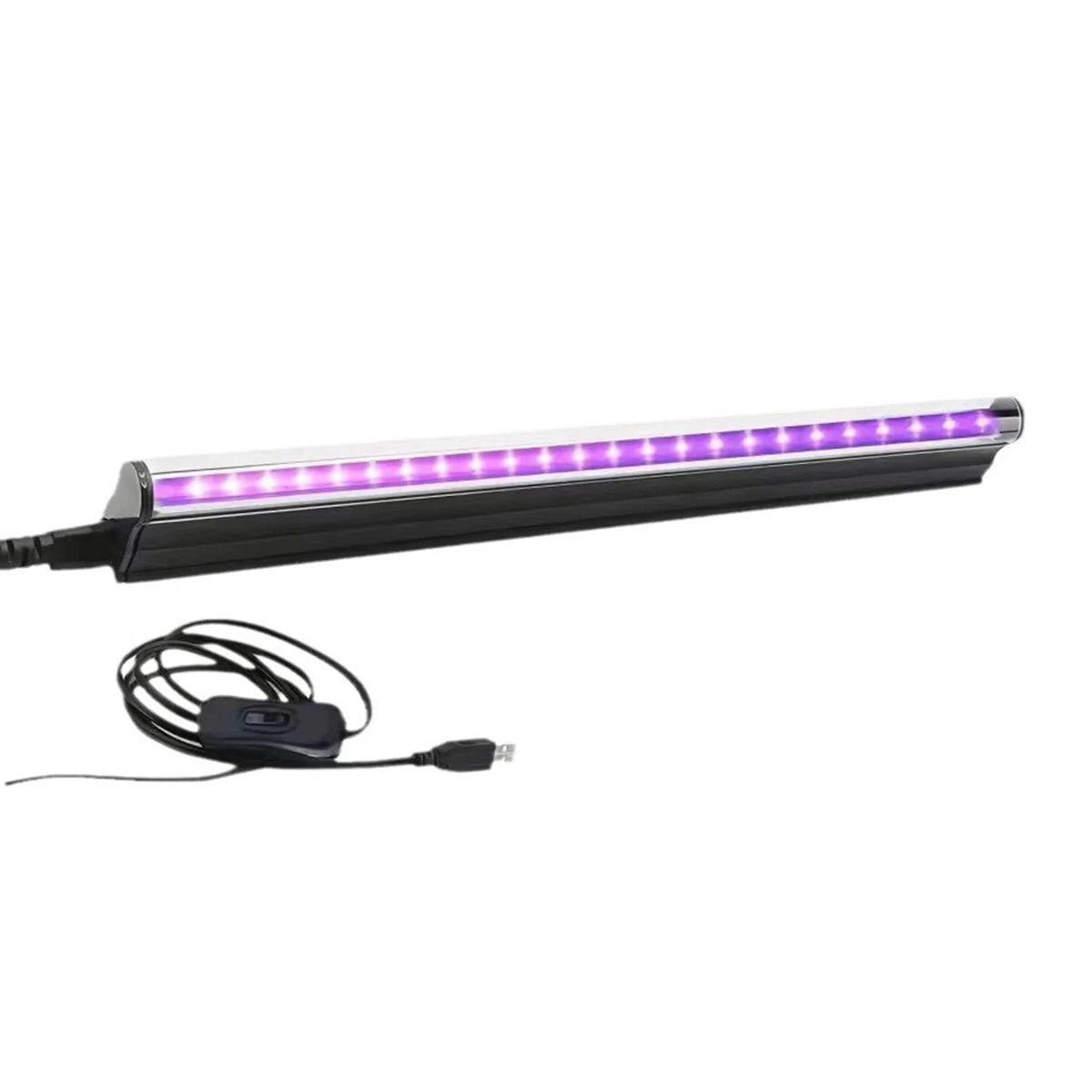 lampe uv led noire fluo détection fluorescence scène dj portable adaptateur usb