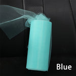 rubans tulle violet rose bleu festifs opaques tulle fini polyester décoration mariage artisanat rapide
