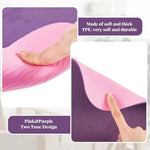 tapis machine coudre violet texturé moderne insonorisation antidérapant 50cm 38cm 34cm 17cm cặp đôi