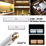 lampes led détecteur mouvement adhésif aimant moderne minimaliste batteries aaa