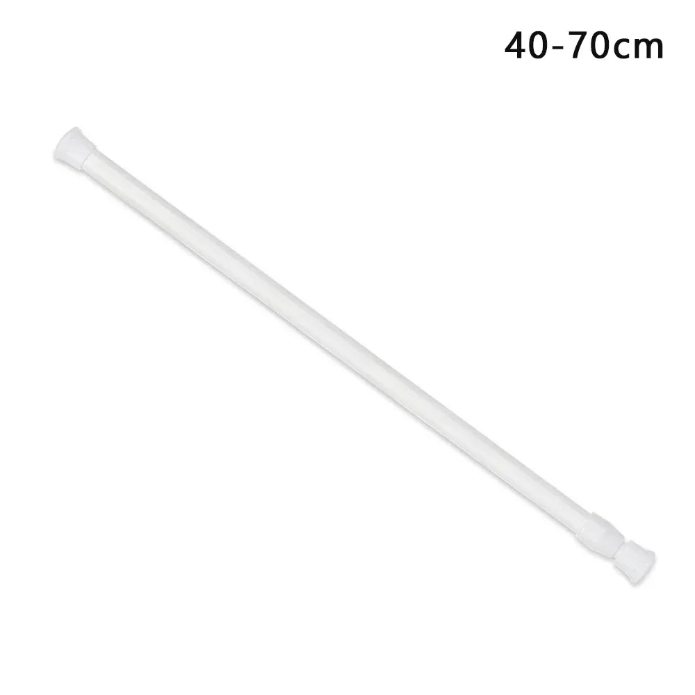 tiges rideau ajustables blancs modernes respectueux environnement 18 90cm pack