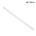 tiges rideau ajustables blancs modernes respectueux environnement 18 90cm pack