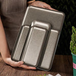 assiettes modernes gris métallisé mat opaques set repas fourchette couteau fruits légumes