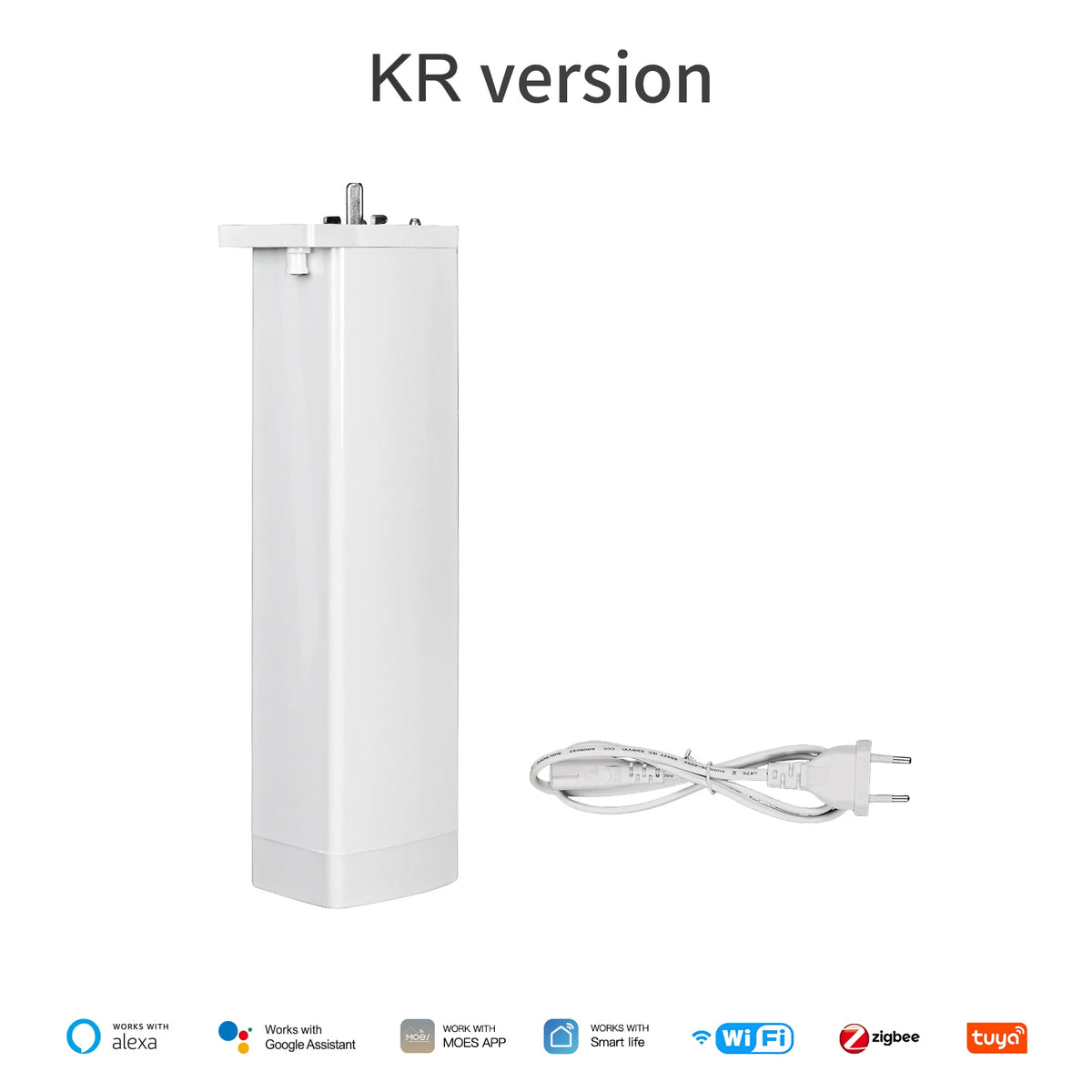 motrice rideau électrique intelligent super silencieuse wifi zigbee blanc moderne