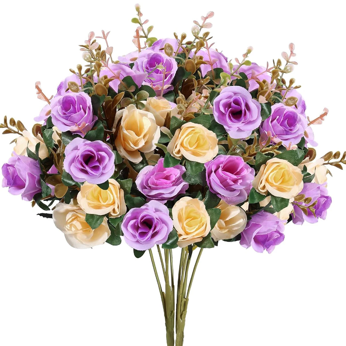 décoration maison bouquet fleurs artificielles roses soie modernes élégantes baby shower mariage anniversaireextérieur