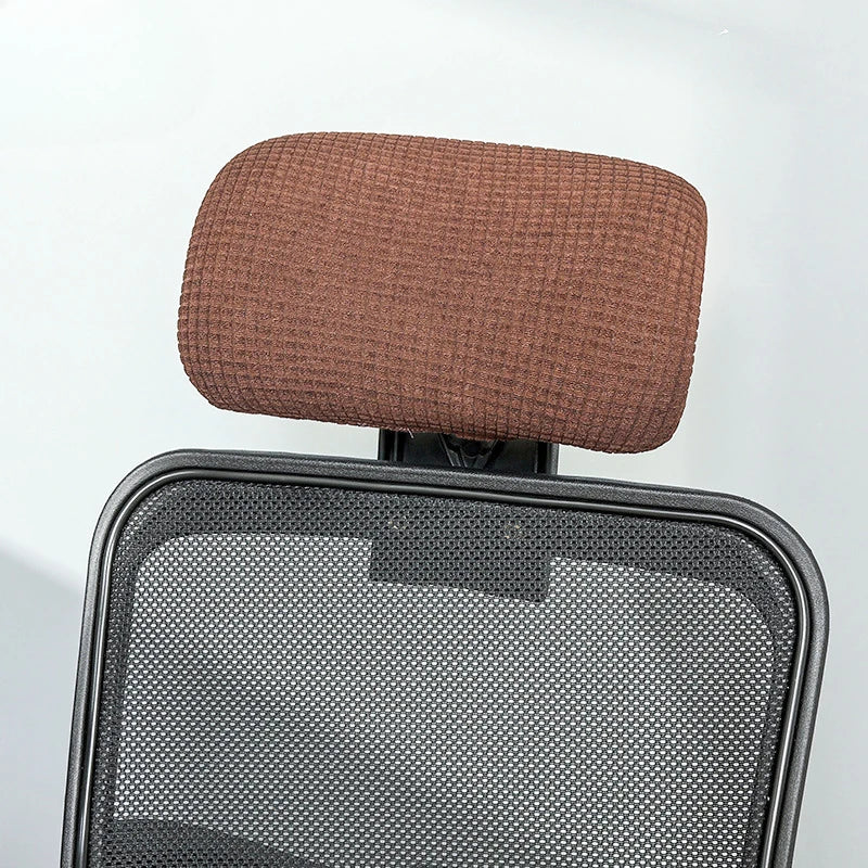 couvre tête chaise tissu carreaux clips imperméable vert beige noir moderne