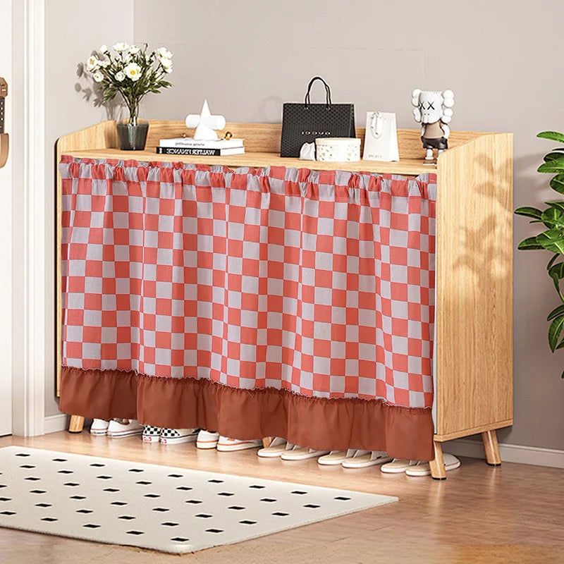 rideau court fenêtre carreaux rustique classique cuisine maison ferme motif rétro