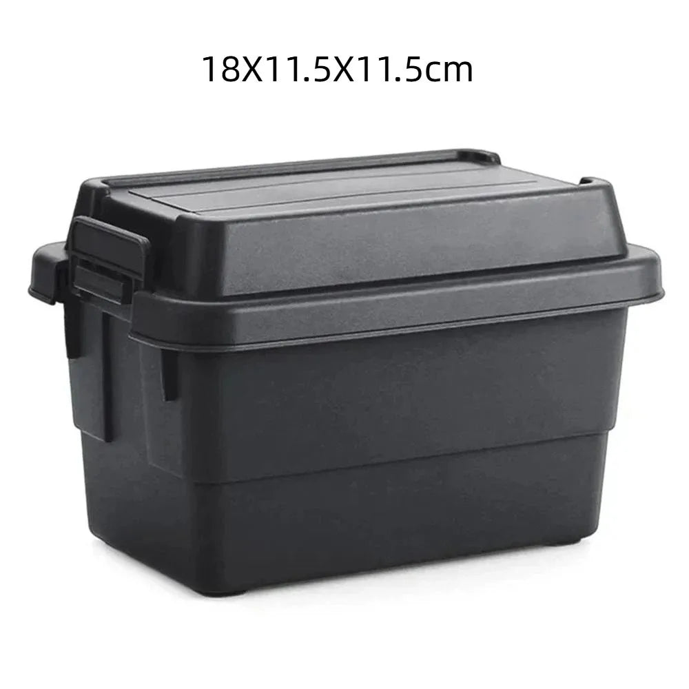 boîtes rangement camping beige vert noir pots conservation couvercle poignées durable respectueux environnement pratique