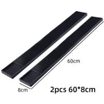 tapis bar silicone perforé noir moderne 30x15cm 30x45cm 60x8cm set 3pcs durable