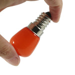 ampoules led e14 couleur rouge vert bleu blanc orange mat conique 22mm 51mm 2w