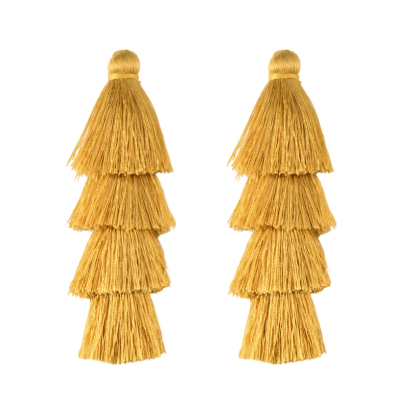 pompons franges polyester violet vert bleu rose boho chic décor maison rideau vêtement