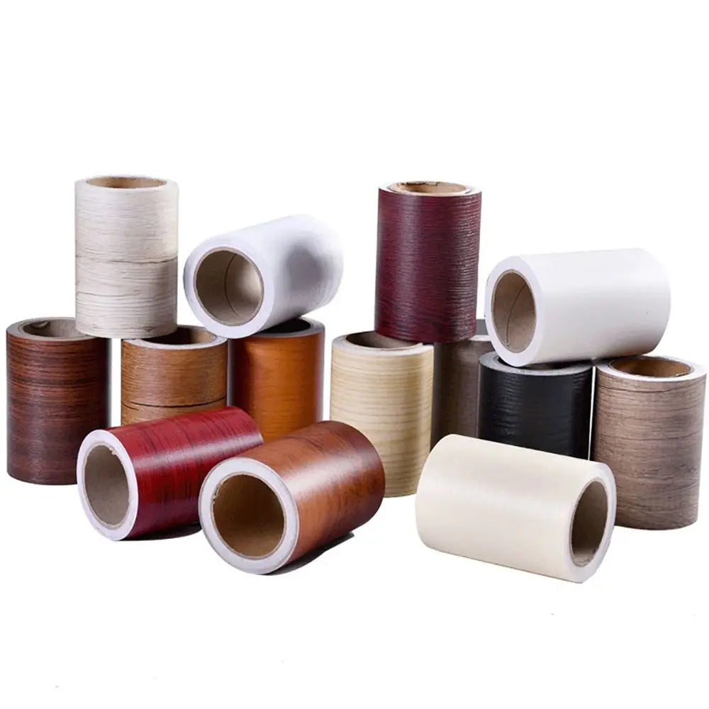 ruban adhésif décoratif vinyle pvc texture bois moderne blanc beige rouge noir gris
