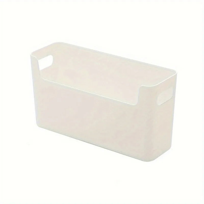 boîte rangement murale blanche pliante adhésive moderne conteneurs cuisine poignées sans bpa