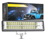 lampe travail led noire diodes vis moderne câble ip65 tout terrain inondation