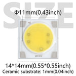 éclairage led 5w 7w 9w 12w blanc froid chaud plantes moderne céramique pcb