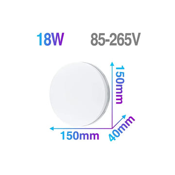plafonnier led moderne carré blanc plat salon chambre intérieur lumière chaude froide intérieur