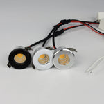 Spot LED noir blanc 3W COB dimmable 90 260V moderne