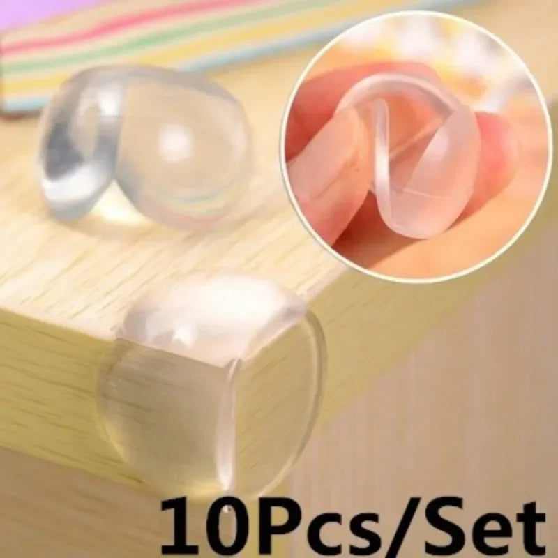 protections angle meubles transparents adhésifs ensemble utilitaire 10 pieces minimaliste sécurité enfants