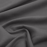 drap plat uni gris élastique lit adulte qualité moderne linge lit polyester 120x200x25cm