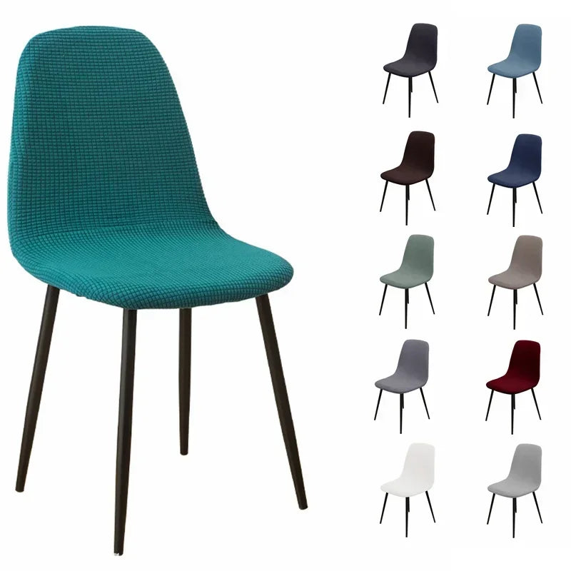 chaise moderne tissu imprimé petits points vert noir beige gris marron bleu blanc