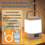 lampe portable rechargeable veilleuse télécommande gris blanc protection yeux chambre enfant sommeil