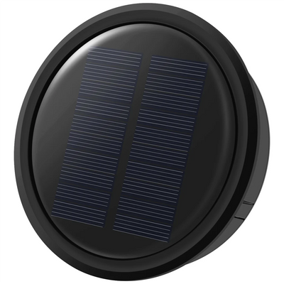 Dessus de remplacement solaire pour lanterne extérieure argent