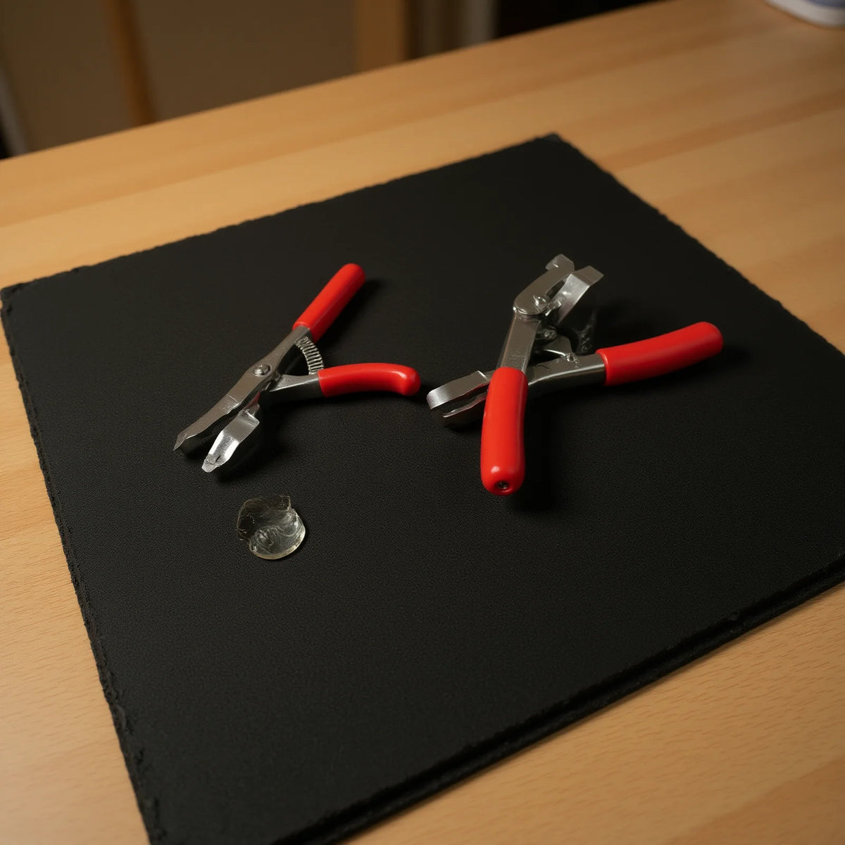 pinces toile rouge gris moderne peinture diamant point croix outils plastique