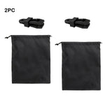 accessoires rideau extérieur clips sacs lestés tissu polyester gris noir moderne minimaliste