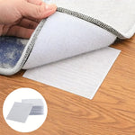 fixations antidérapantes tapis réutilisables adhésives poils longs modernes 6cmx6cm polyester nylon opaque beigeclair gris