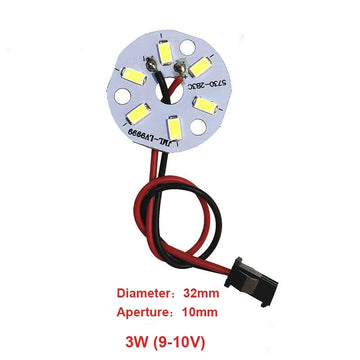 panneau led rond blanc moderne haute luminosité grille câbles éclairage intérieur