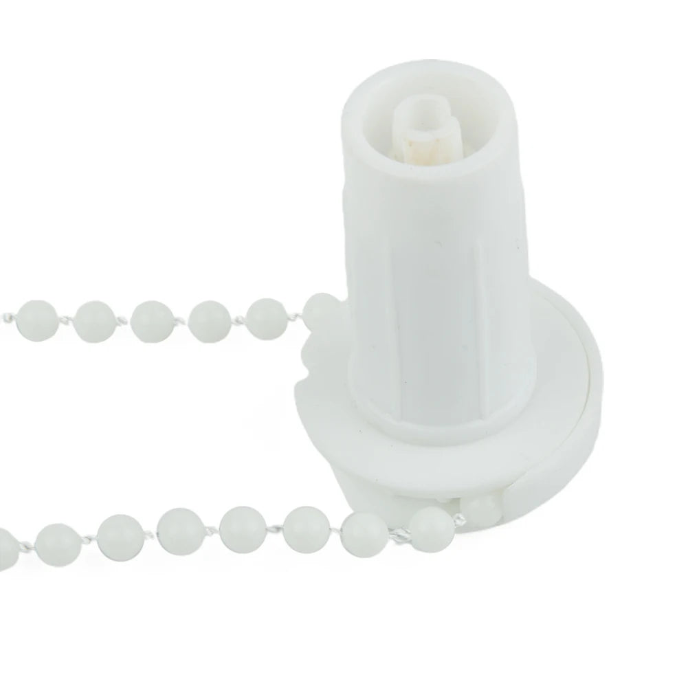 rideau enroulable maille fine beige clips moderne tube commande chaîne