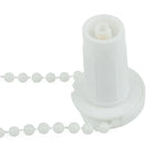 rideau enroulable maille fine beige clips moderne tube commande chaîne