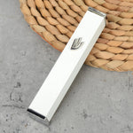 accessoires mezzuzah métal gris noir blanc marbre adhésif moderne religieux maison judaïsme