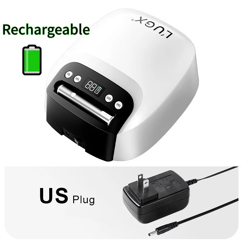 lampe ongles rechargeable séchage rapide uv led nail dryer portable moderne blanc