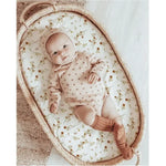 draps housses coton imprimés floral bassinet nouveau né ans doux confortables quatre saisons unisexe