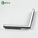 lampe d'angle led noir moderne fixations vis 16w dimmable dali tuya zigbee