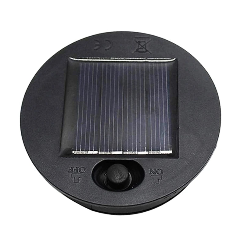 cache solaire rechargeable batterie led lanterne solaire moderne nuit camping vacances replacement 7cm 8cm