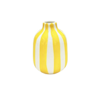 vases porcelaine rayures rouge blanc bleu jaune modernes tables restaurants