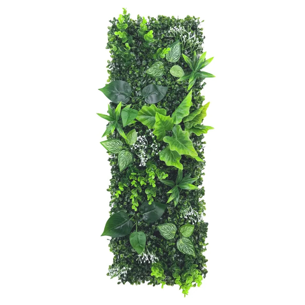 panneau mural végétal artificiel décoration maison feuilles fleurs moderne naturel tapis eucalyptus sans arrosage
