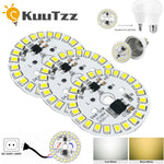 puce led 3w 5w 7w 9w 12w 15w smd 2835 blanc blanc chaud ac