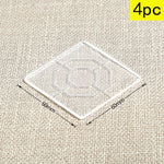 protections pieds meubles transparentes adhésives spirales hexagonales modernes antiderapantes antichoc 40 60 80 cm