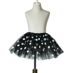 jupes tutu points violet noir rouge blanc bleu orange rose ample polyester classique danse