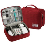 Sac outils gris toile anti odeur zips accessoires tabac moderne rechargeable