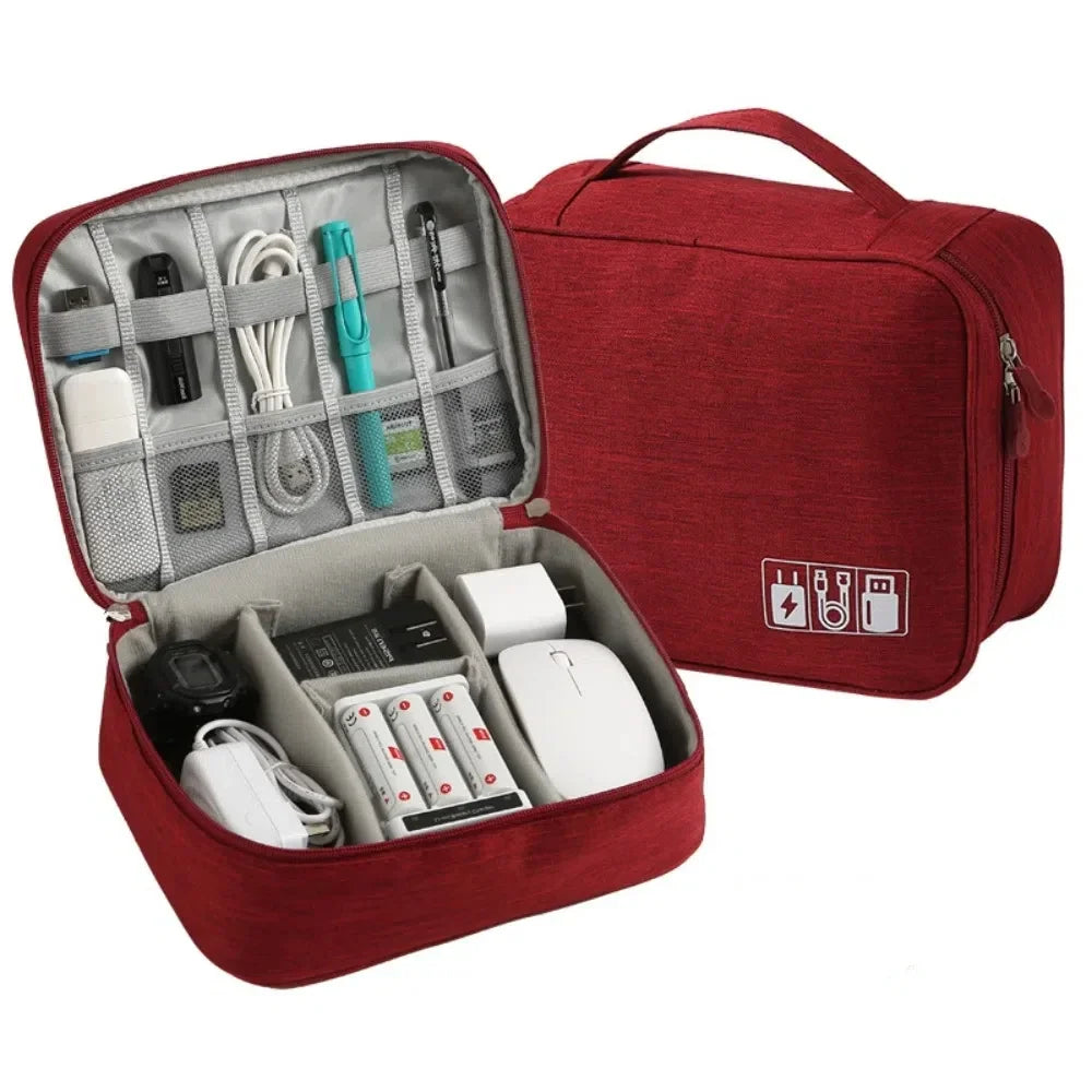 Sac outils gris toile anti odeur zips accessoires tabac moderne rechargeable