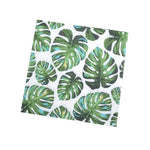 serviettes papier jetables motif animal zèbre léopard feuilles tropicales verte moderne anniversaire mariage baptême