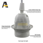support lampe moderne interrupteur 303 prise eu blanc noir clips