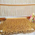 rubans décoratifs multicolores rose clair doré rouge blanc noir